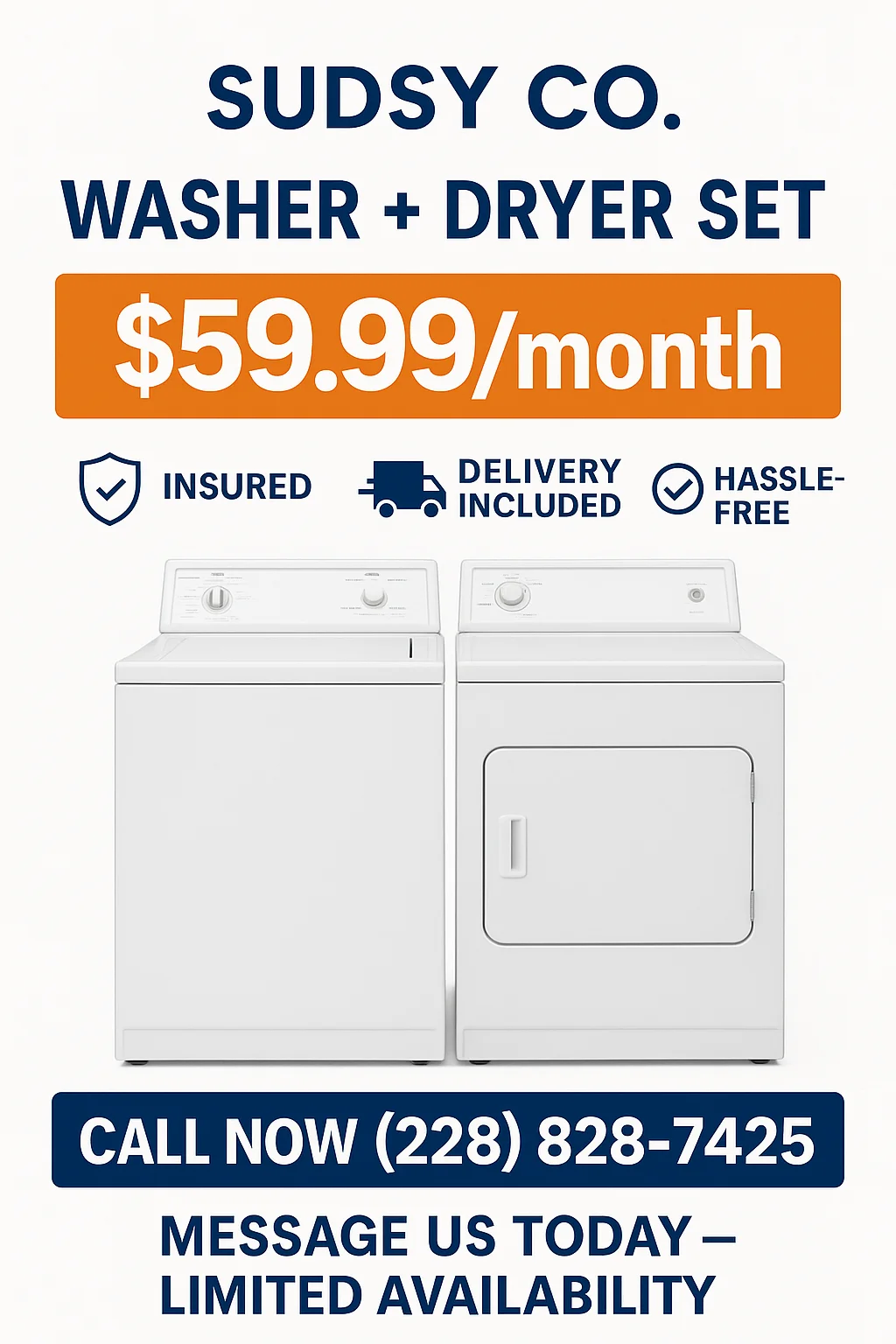 Sudsy Co. Washer and Dryer Rentals